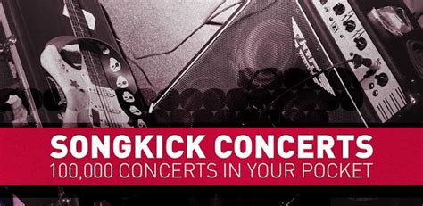 song kick|Songkick Concerts